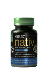 HUMAC® Nativ Vegetariánské kapsle s Vitamínem C+Se, 60 ks balení